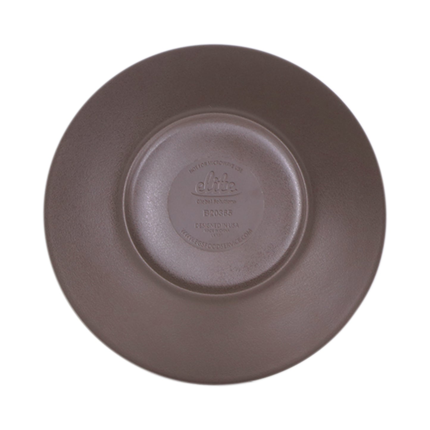 Melamine Round Plate - Knotwood