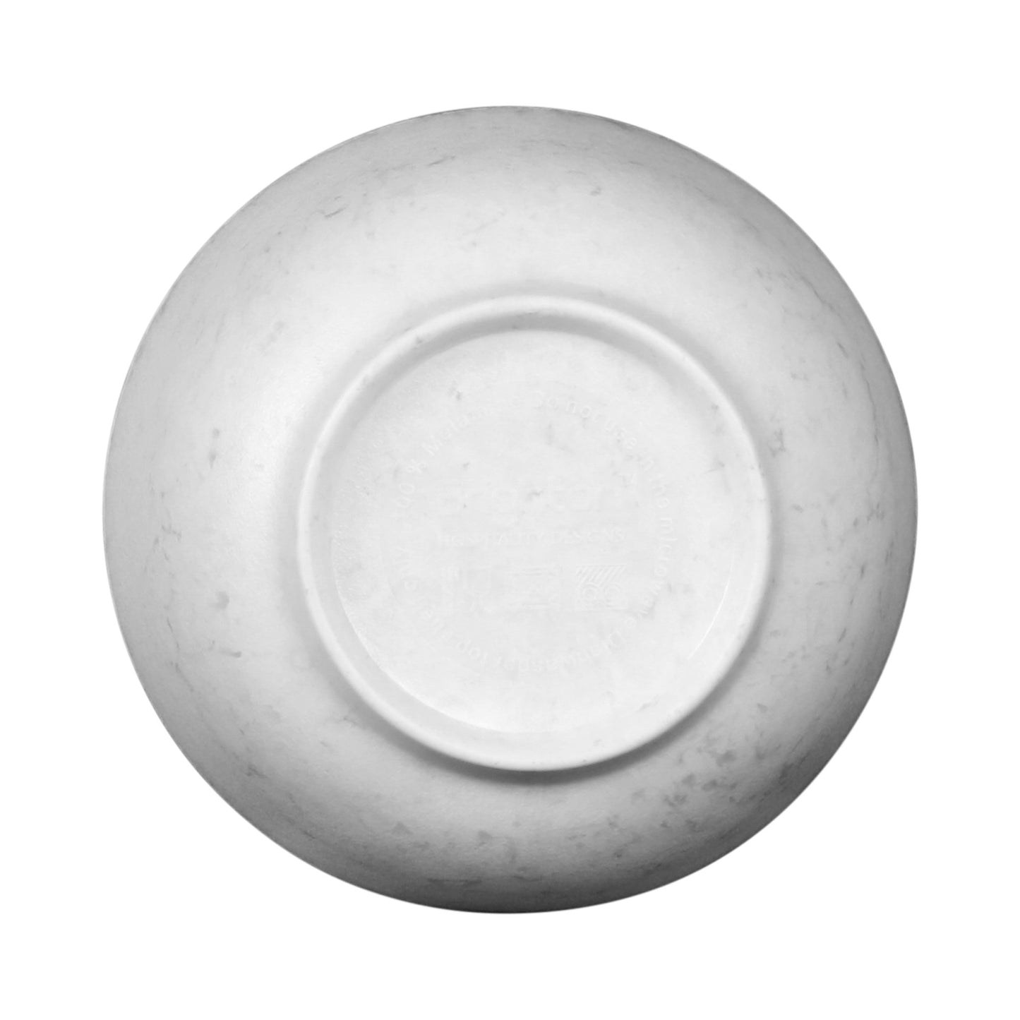 Melamine Round Bowl - Gray Marble