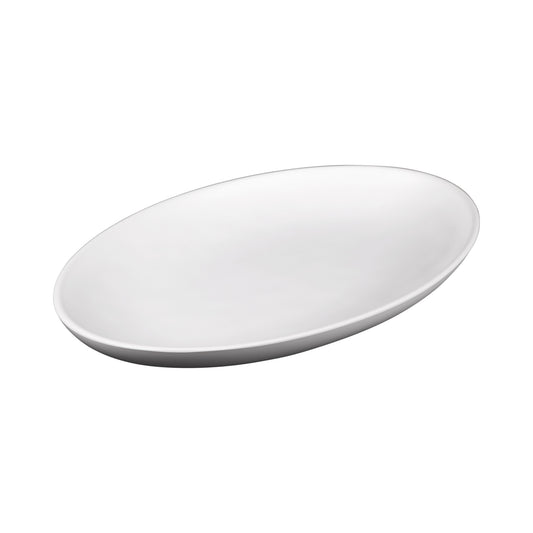 Melamine Oval Platter - Off White
