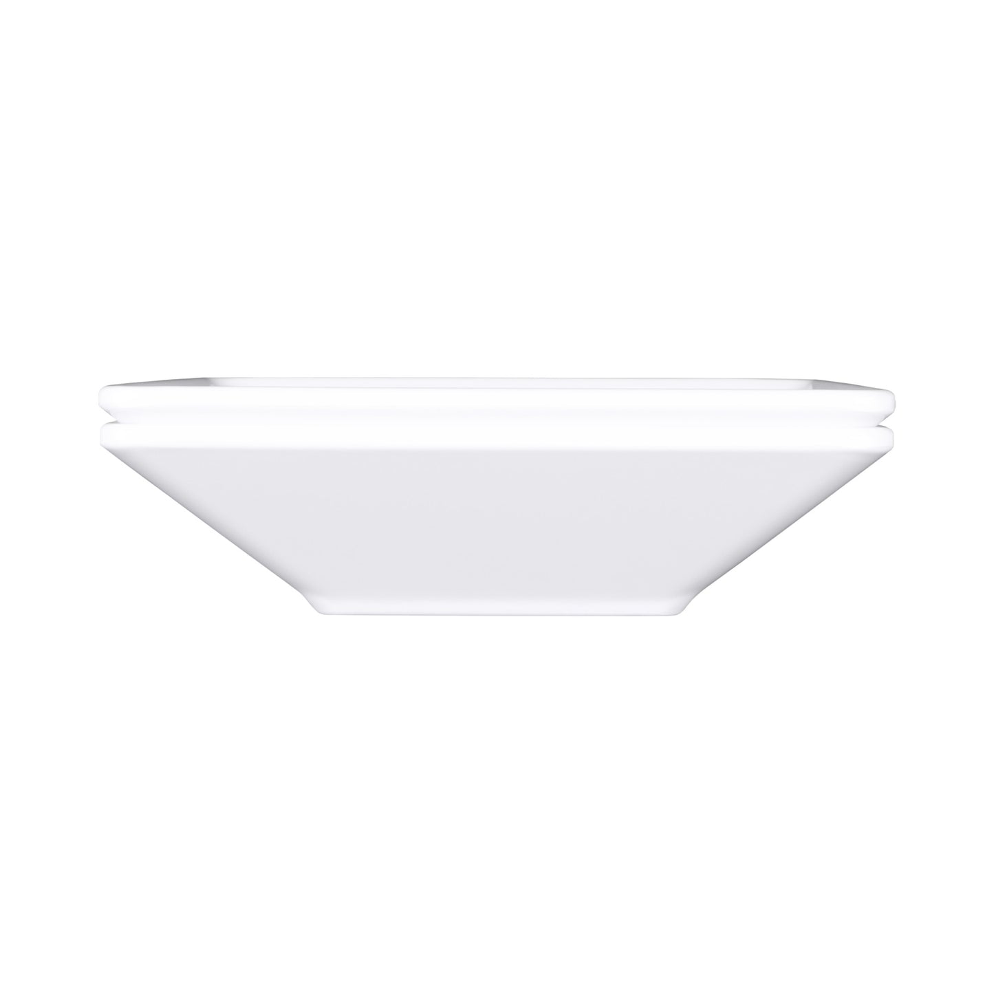 Melamine Square Bowl - White