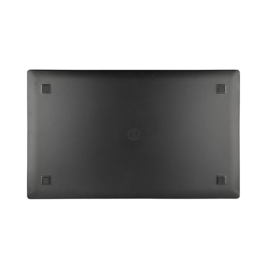 Melamine Rectangular Tray - Black w/ Silver Decal