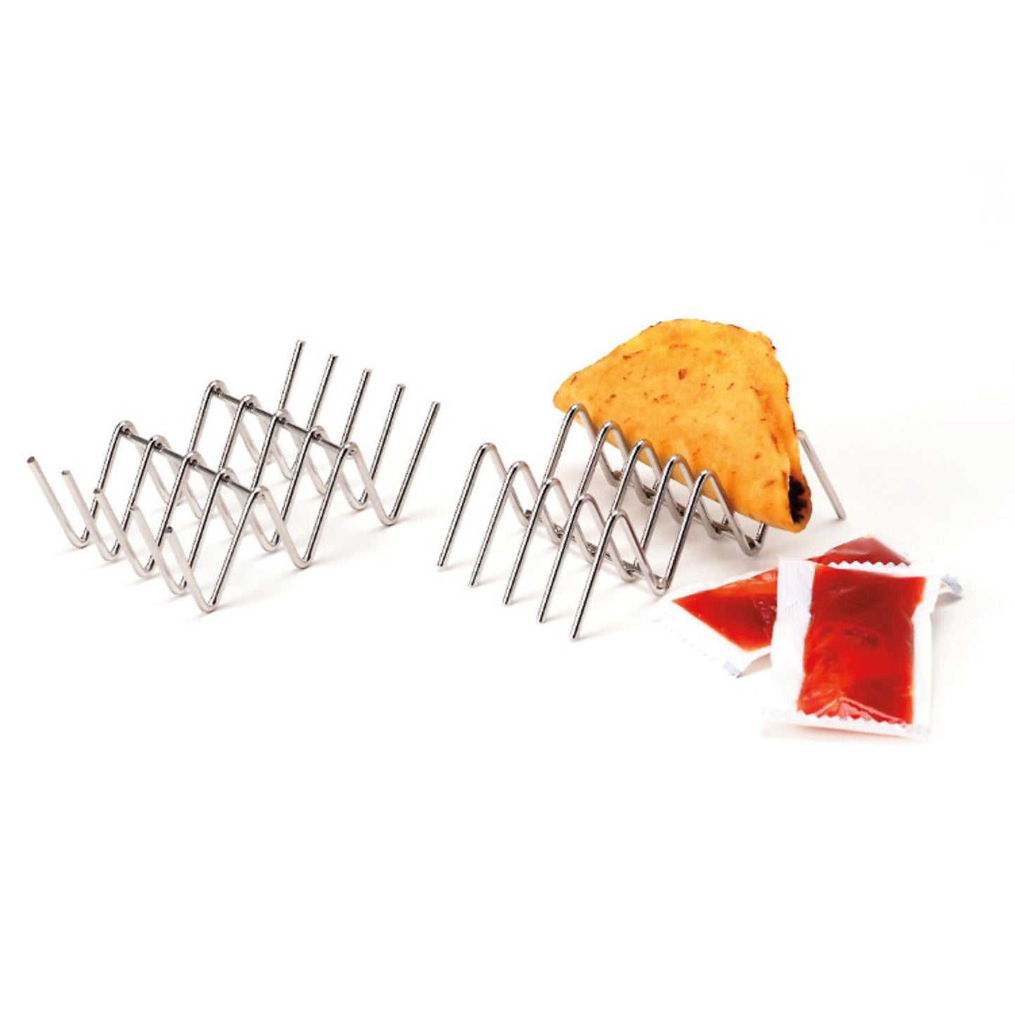 4" x 2" Holder for 2 or 3 Tacos, 1.25" Tall