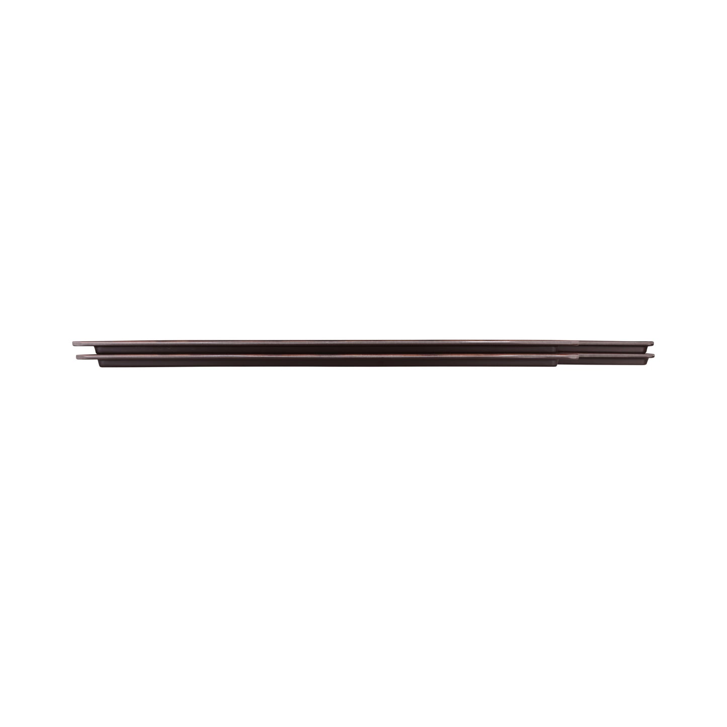 Melamine Rectangular Serving Board - Hickory Wood