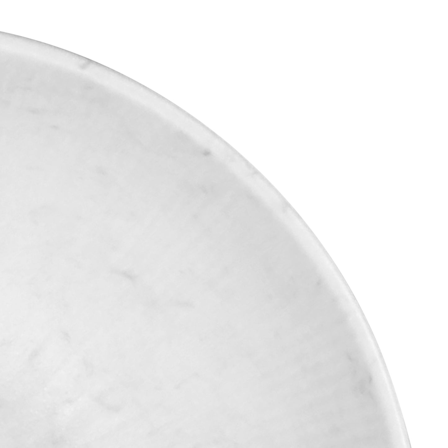 Melamine Round Bowl - Gray Marble