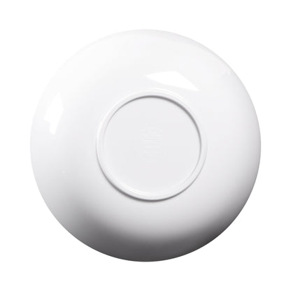 Melamine Round Crackle Bowl - White