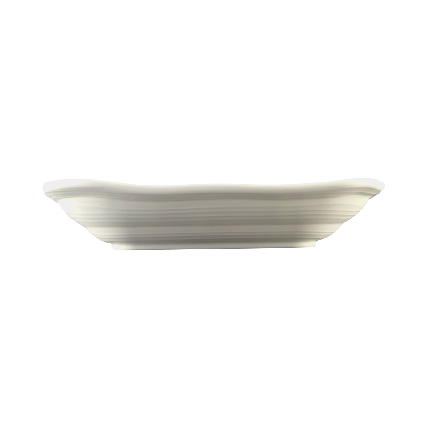 Melamine Irregular Square Bowl - Off White Design