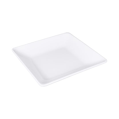 Melamine Square Plate - White