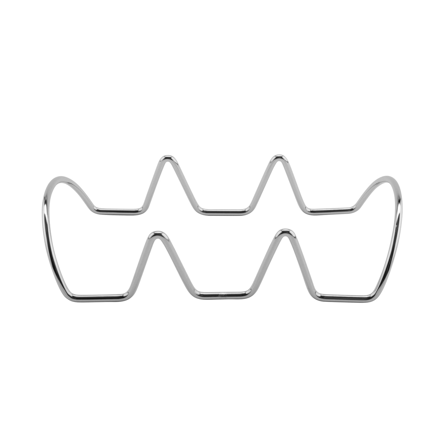 Stainless Steel Taco Holder for Three Tacos