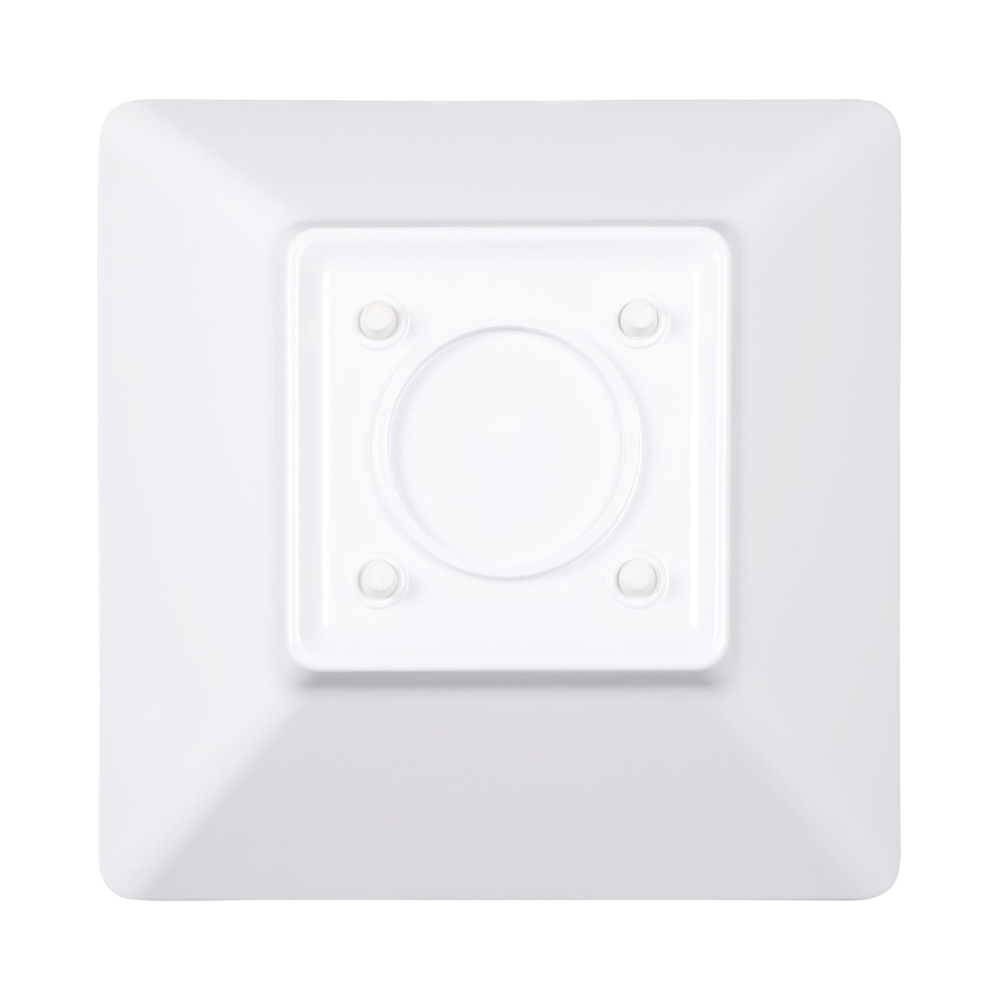 Melamine Square Bowl - White