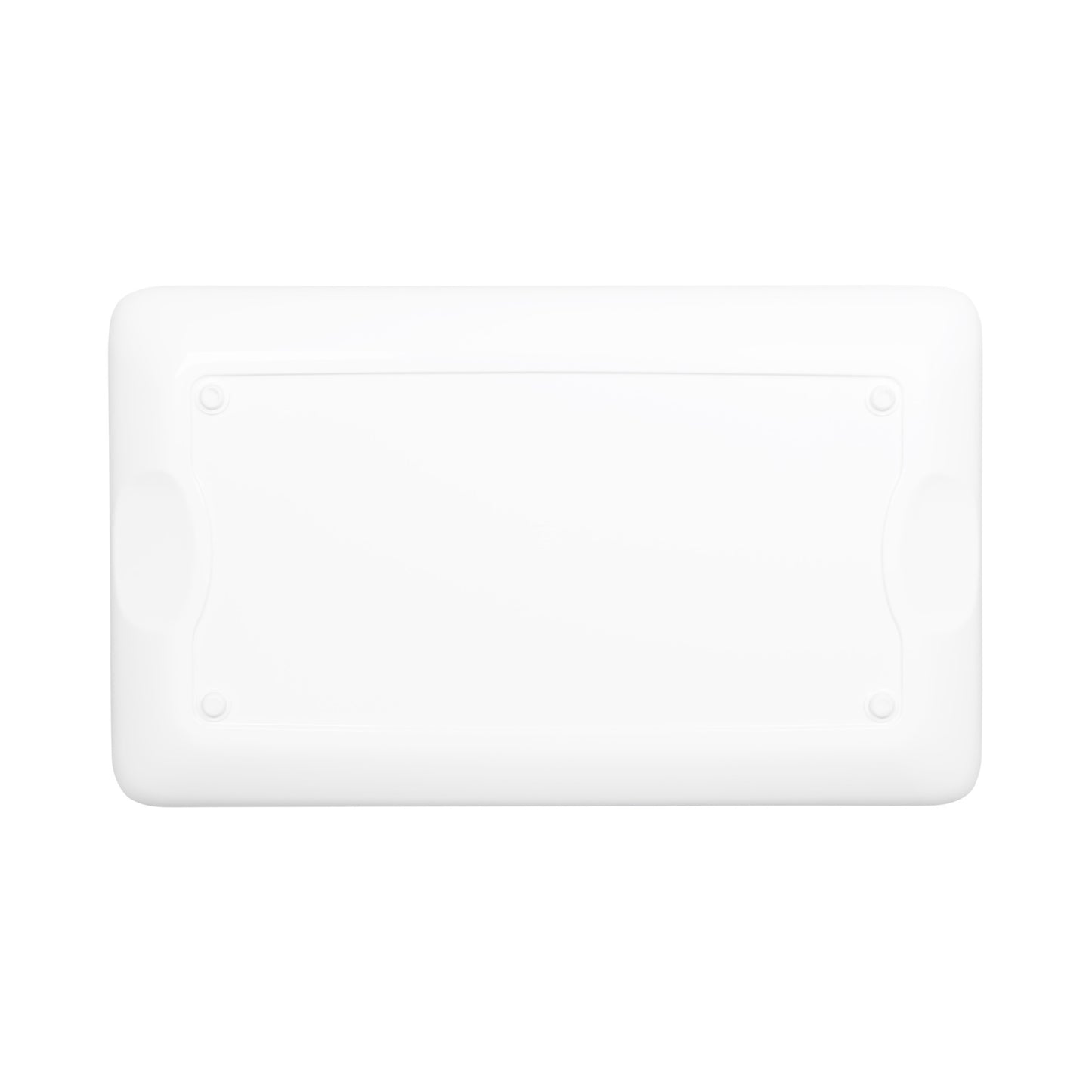 Melamine Rectangular Tray - White