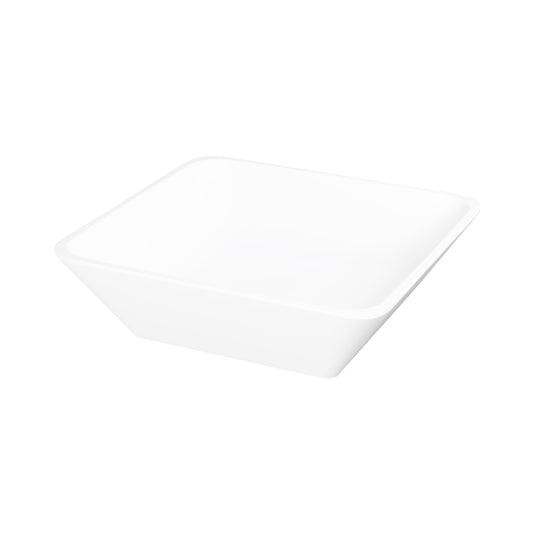 Melamine Square Bowl - White