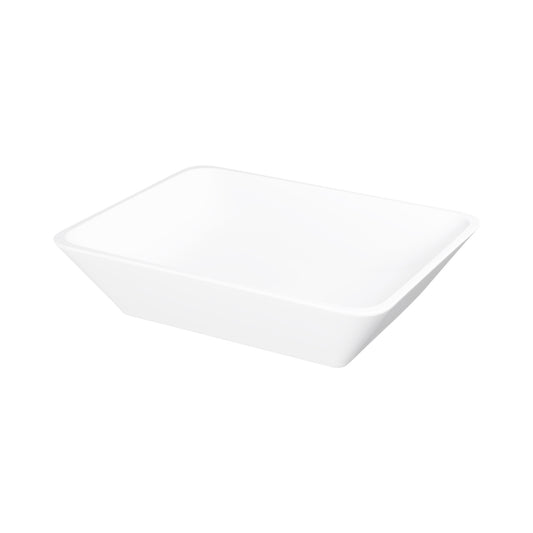 Melamine Rectangular Bowl - White