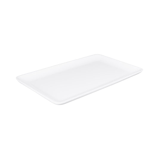 Melamine Rectangular Tray - White