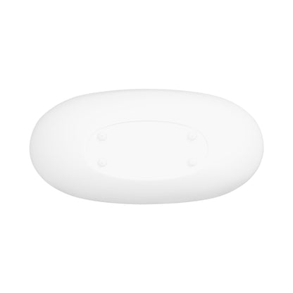 Melamine Long Oval Bowl - White