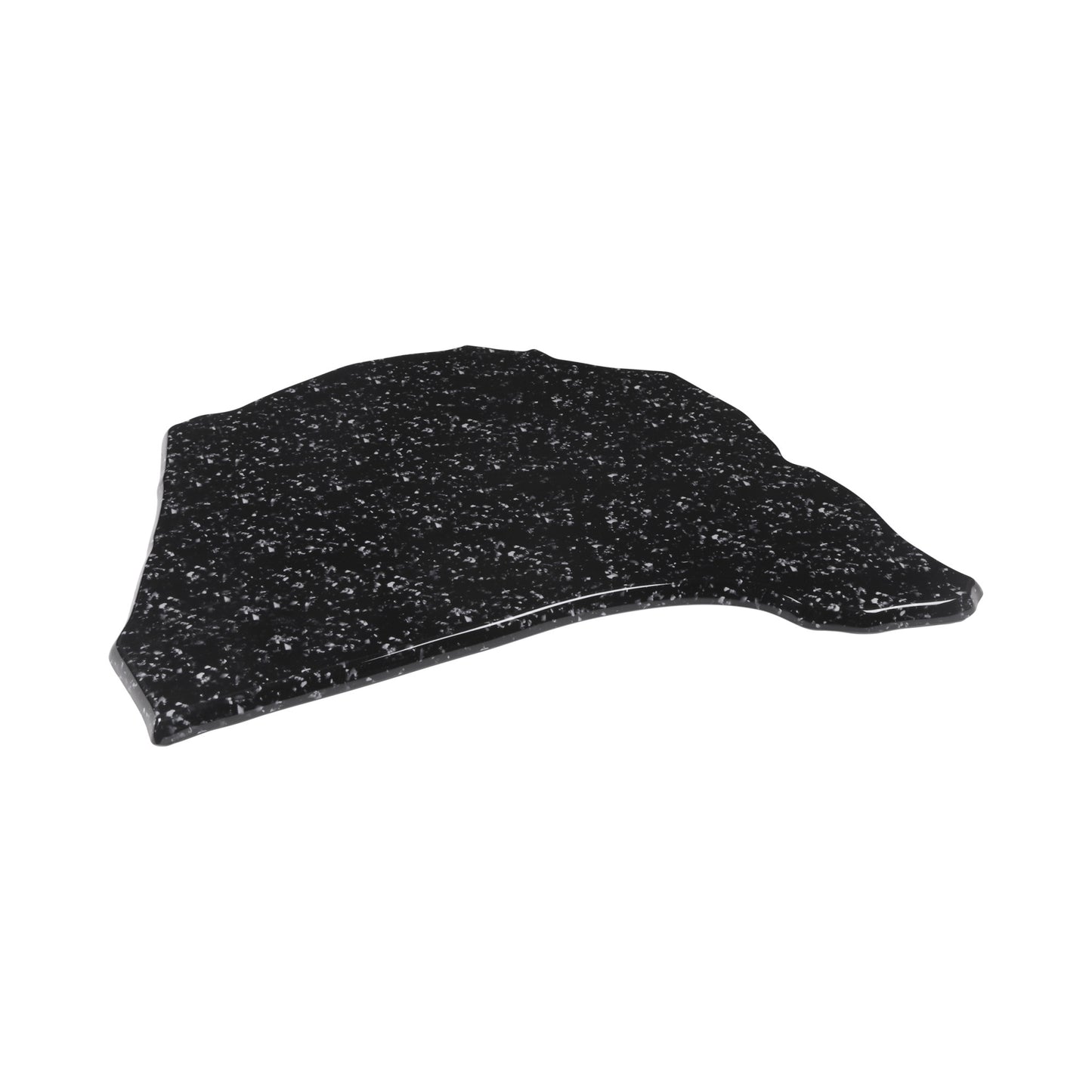 Melamine Irregular Shape Display Stone - Black Granite