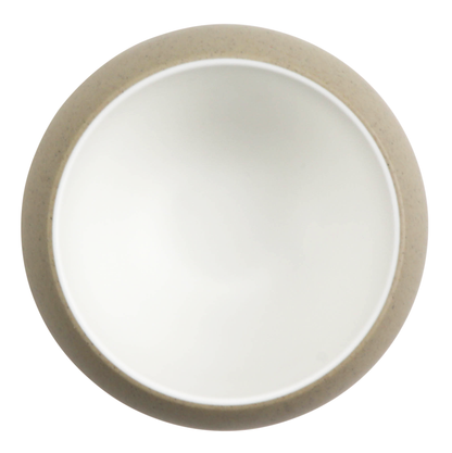 8 oz hatch touch of honey interior/sandstone exterior melamine boullion, 4.5"L x 4.5"W x 2.1"H, GET, cheforward