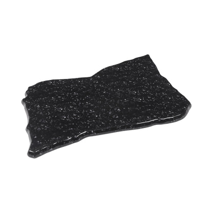 Melamine Irregular Shape Display Stone - Black Granite