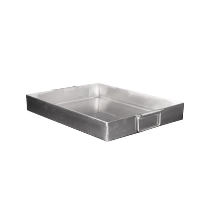 Rubbercoated Steel Stainless Steel Tray - Stainless Steel