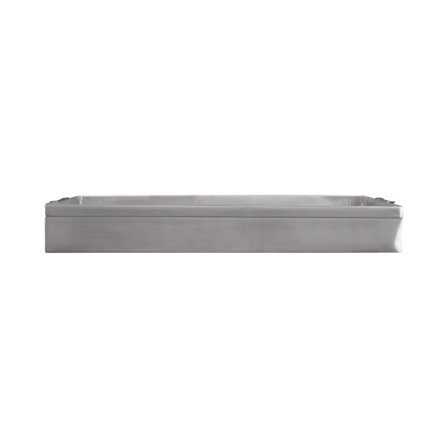 Rubbercoated Steel Stainless Steel Tray - Stainless Steel