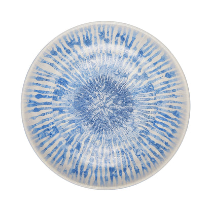 Melamine Round Bowl - Catalina Light Blue