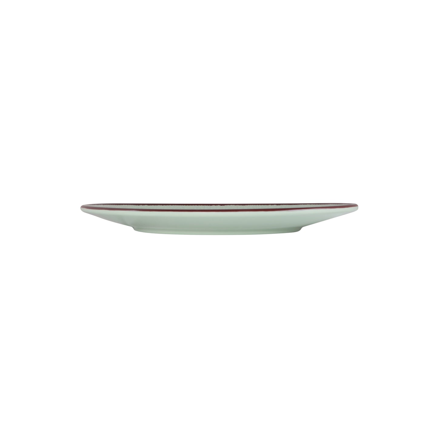 Melamine Oval Crackle Plate - Hemlock
