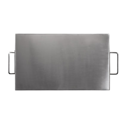 Rubbercoated Steel Stainless Steel Tray - Stainless Steel
