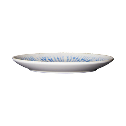 Melamine Round Plate - Catalina Light Blue