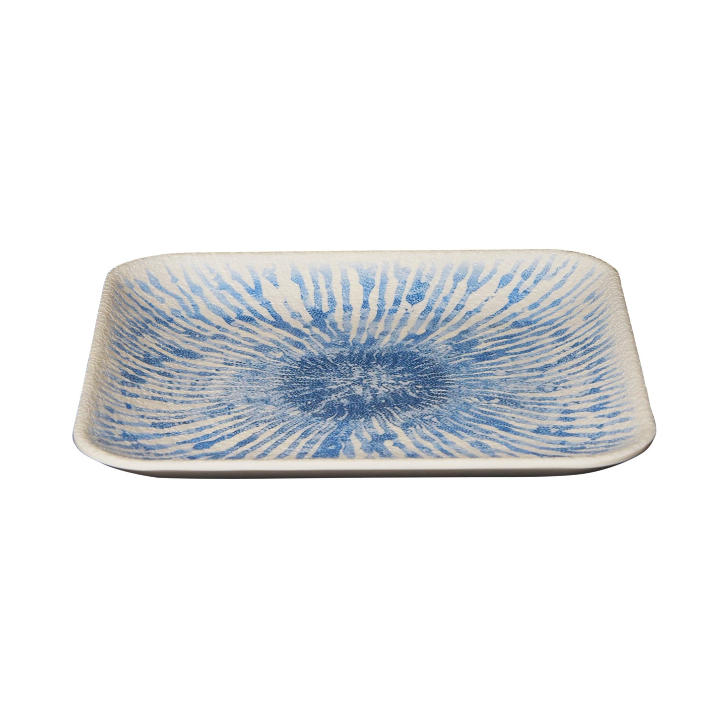 Melamine Square Plate - Catalina Light Blue