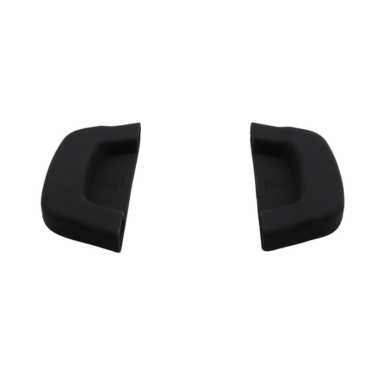 4.66" x 1.97" Black Silicone Handle for Rectangular Heiss Pots Shapes, (Set/1 Pair). GET, Heiss
