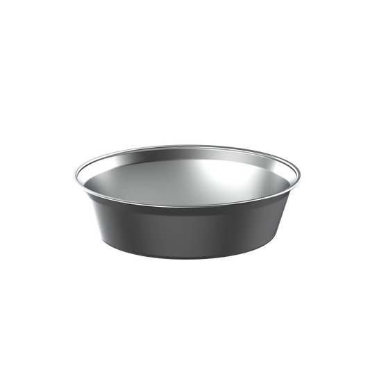 10.75" x 8.37" x 3.18" Oval Stainless Steel Liner for CA-009 (0.6mm gauge) (6ea/Set), GET. Heiss