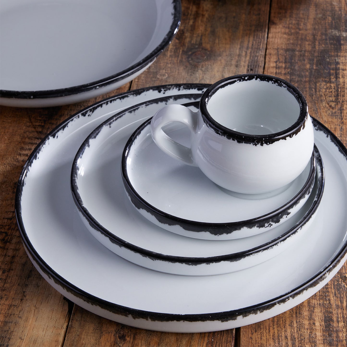 Ink Rustic Dinner Plate 9" (12 Pack)