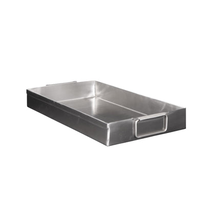 Rubbercoated Steel Stainless Steel Tray - Stainless Steel