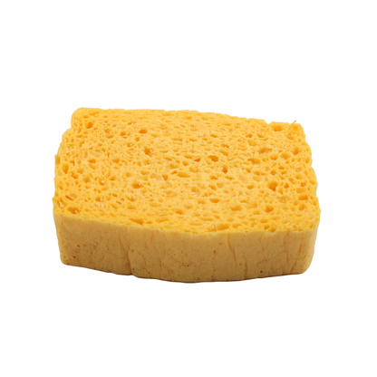 Biodegradable French Pop-up Sponge 12/pk. Expands to full size when wet approx 4.25" X 3.25" x 1.00"