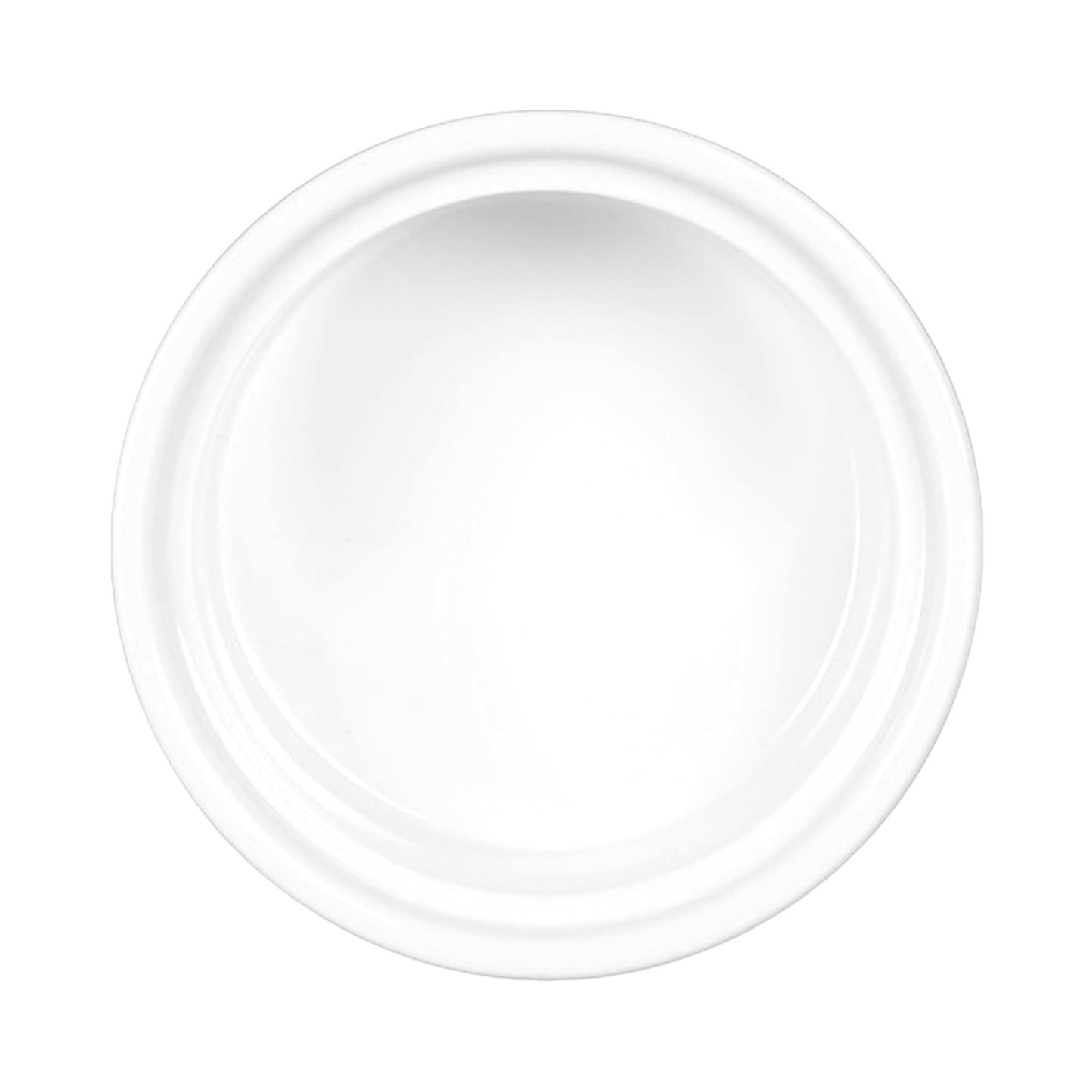 Melamine Ribbed Ramekin - White