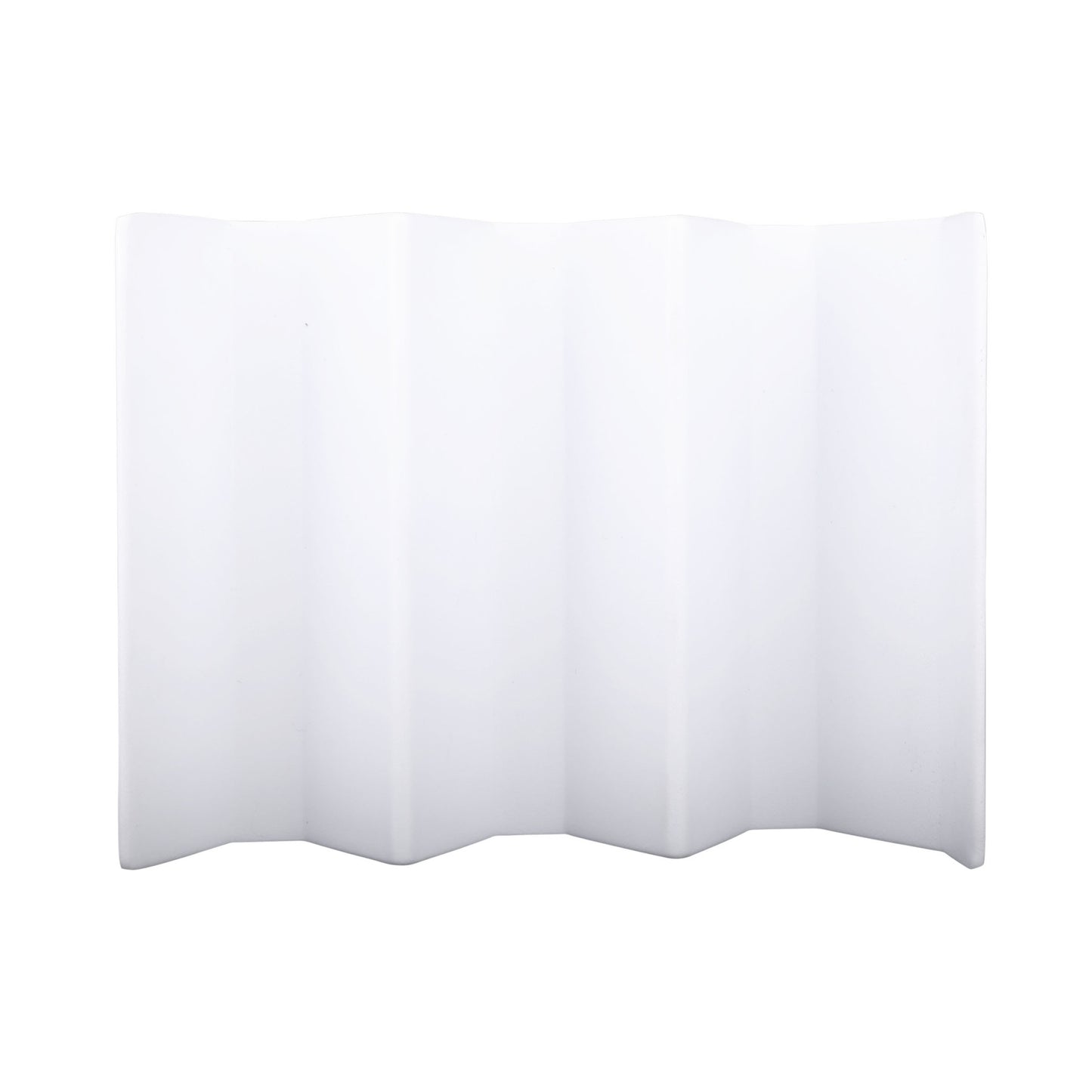 Melamine 3 Slot Zig Zag - White