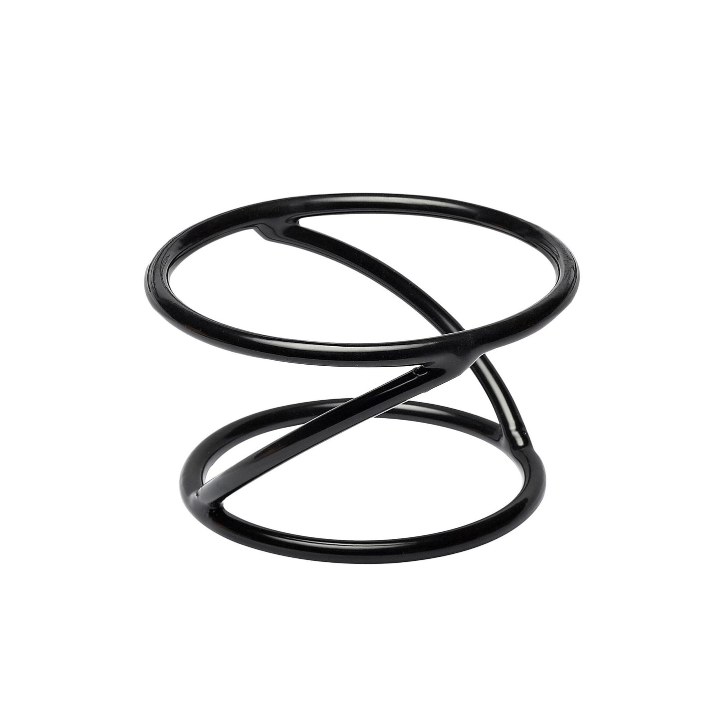 Rubbercoated Steel Round Reversible Rubber Coated Steel Stand - Black