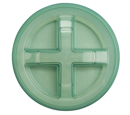 Lid for EC-26 Jade Color.  GET, Eco-Takeouts (12 Pack)