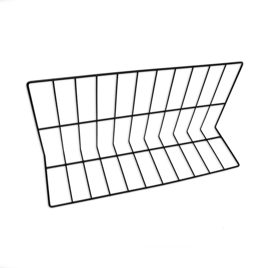 Metal Wire Divider - Vinyl Coated Black