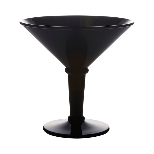 48 oz. SAN, Black, Super Martini