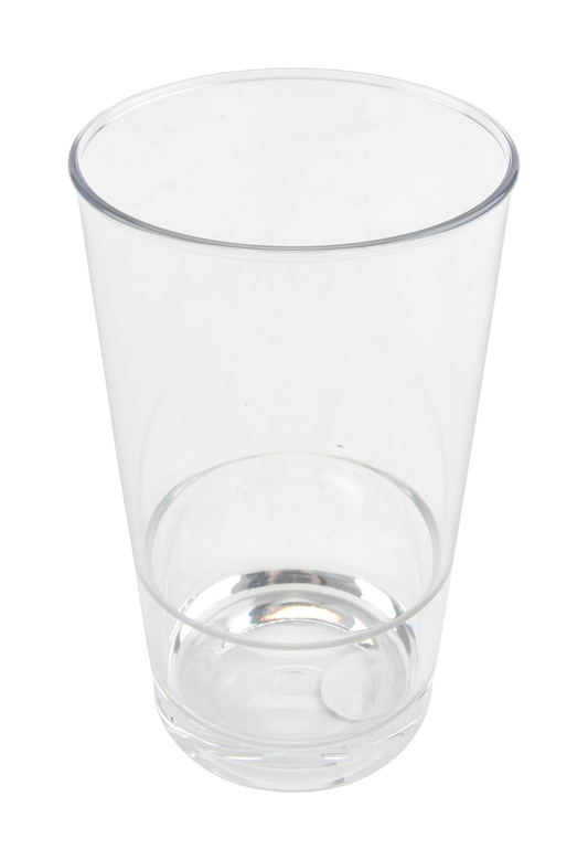 16 oz Stackable Mixing Glass - Titan cup 3.25"L x 3.25"W x 5.44"H, GET- fits Lid PK/BB-LID1-G403 (12 Pack)