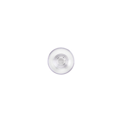 7oz Flared Clear SAN Plastic Glass 3"L x 3"W x 3.78"H. GET. (12 Pack)