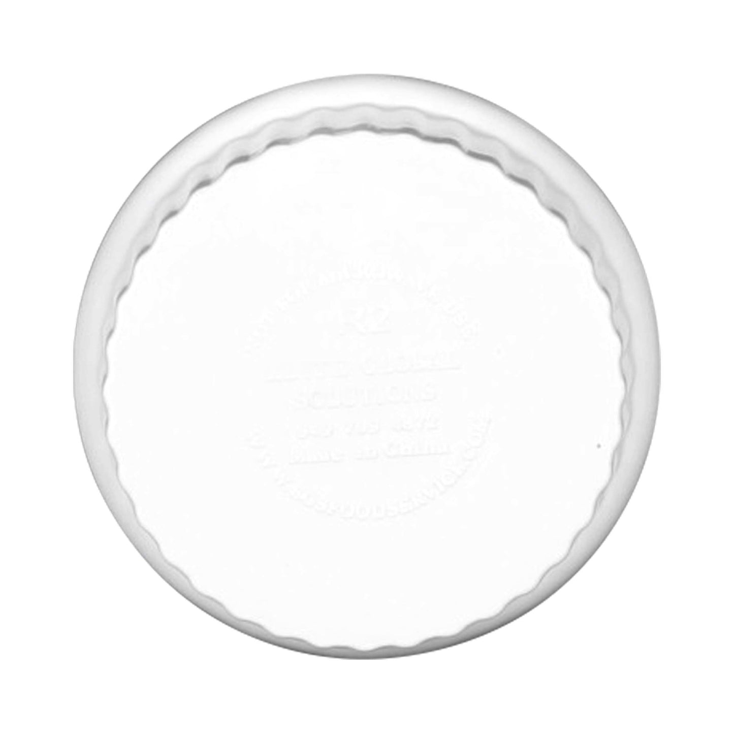 Melamine Ribbed Ramekin - White