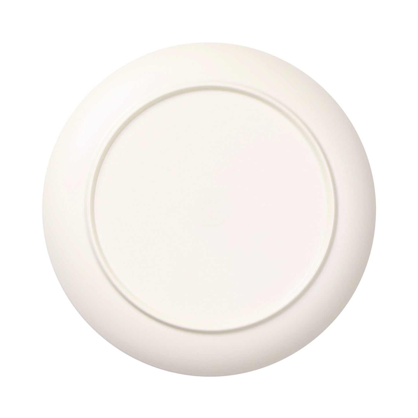 Round Pebble Plate, 9" dia. x 7/8" h., Pebble Top Gloss Sand, Bottom Matte Sand