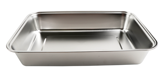 15.03" x 10.31" x 2.75" Rectangular Stainless Steel Liner for CA-017 (0.6mm gauge) (6ea/Set), GET. Heiss