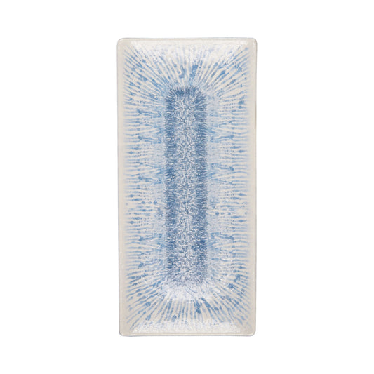 Melamine Rectangular Plate - Catalina Light Blue