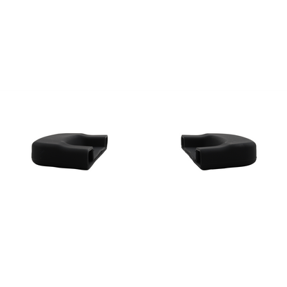 4.66" x 1.97" Black Silicone Handle for Rectangular Heiss Pots Shapes, (Set/1 Pair). GET, Heiss