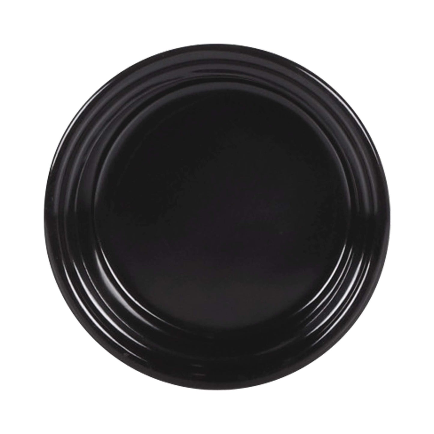 Melamine Ribbed Ramekin - Black