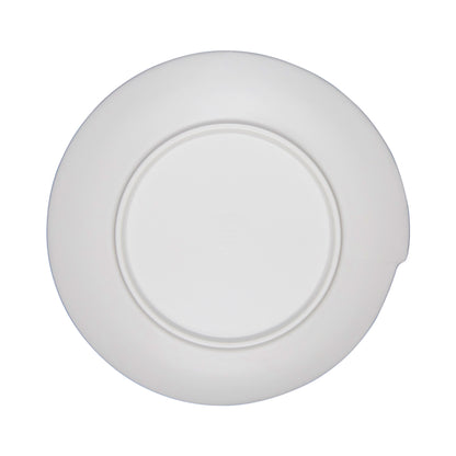 Melamine Irregular Round Plate - Catalina Light Blue