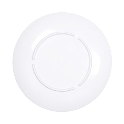 Melamine Round Coupe Plate - White