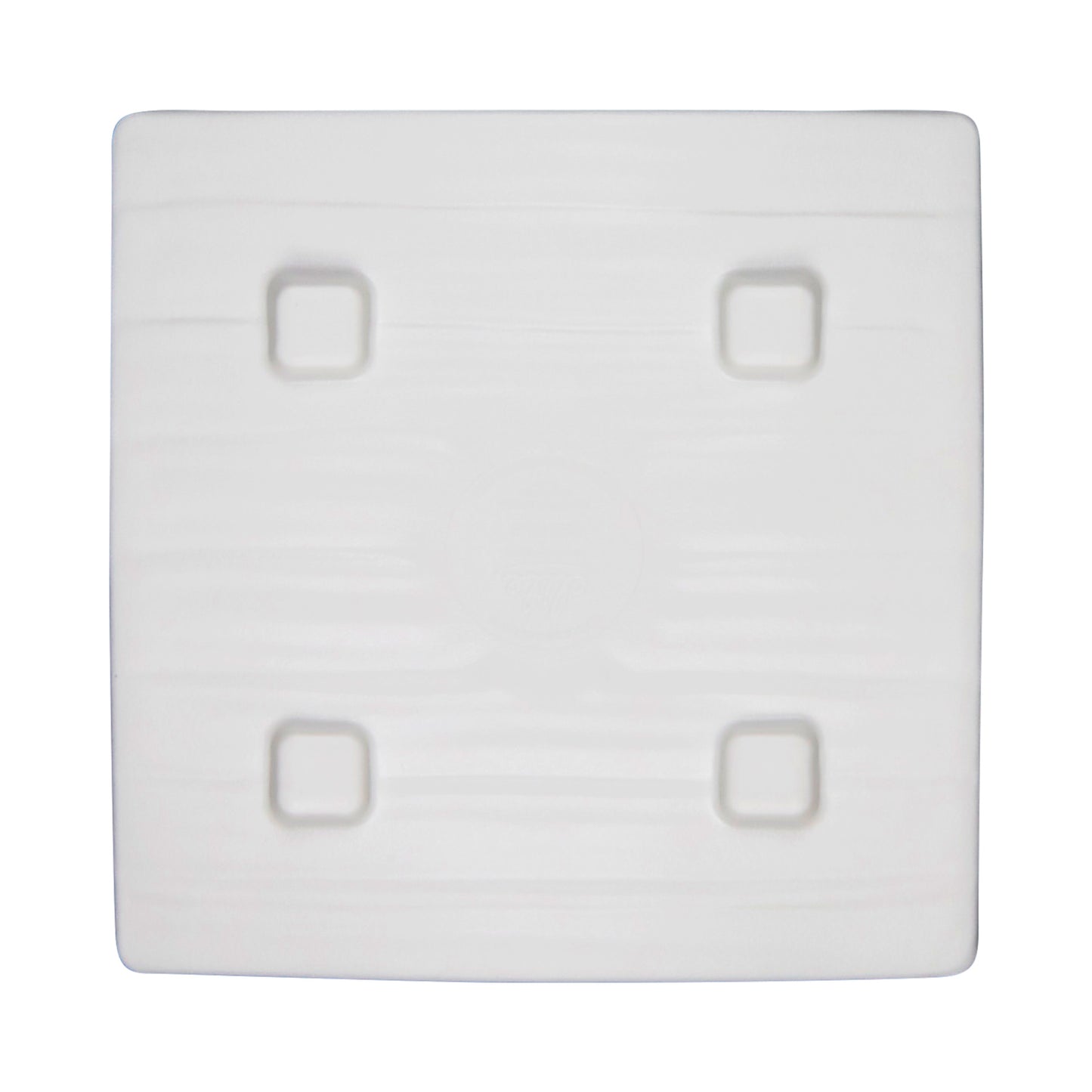 Melamine Square Plate - Catalina Light Blue